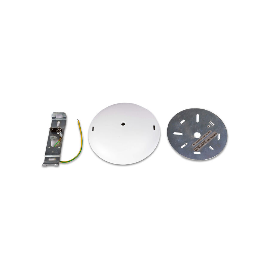 Flos Tatou Suspension 2 Ceiling Rose Assembly White lamp, hidden
