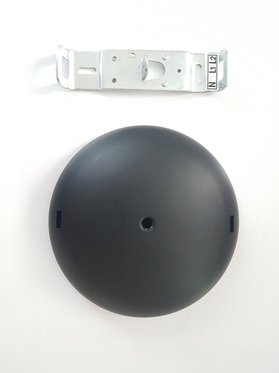 Flos Original Spare Part Matte Black Ceiling Rose Assembly