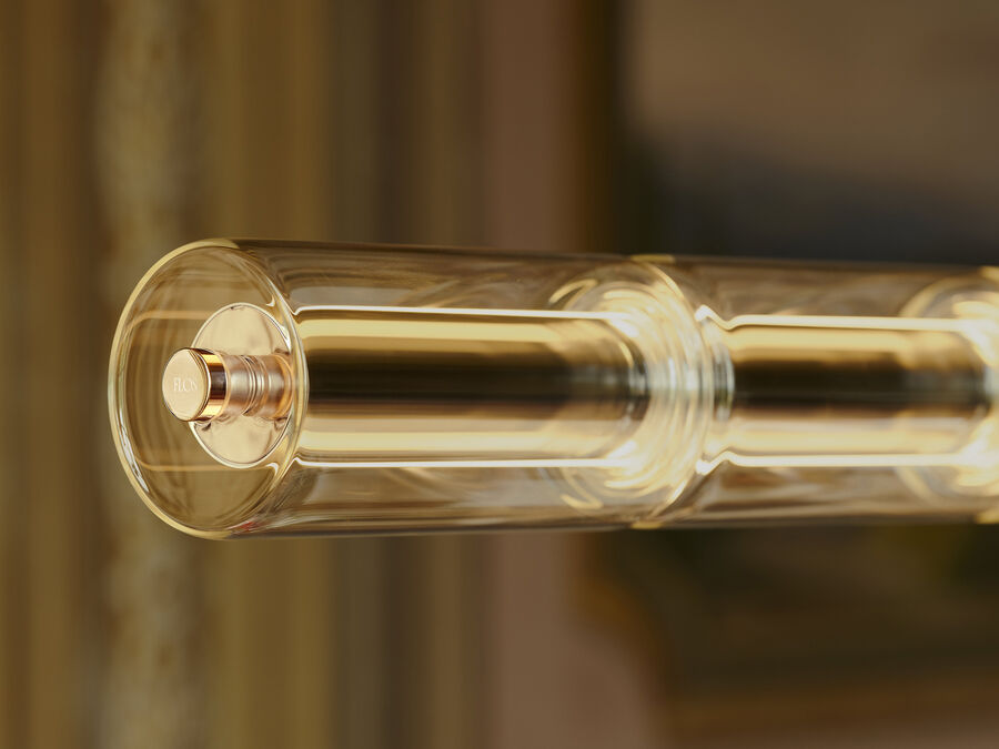Lampada Flos Luce Cilindrica S1, Sospensione in ambiente