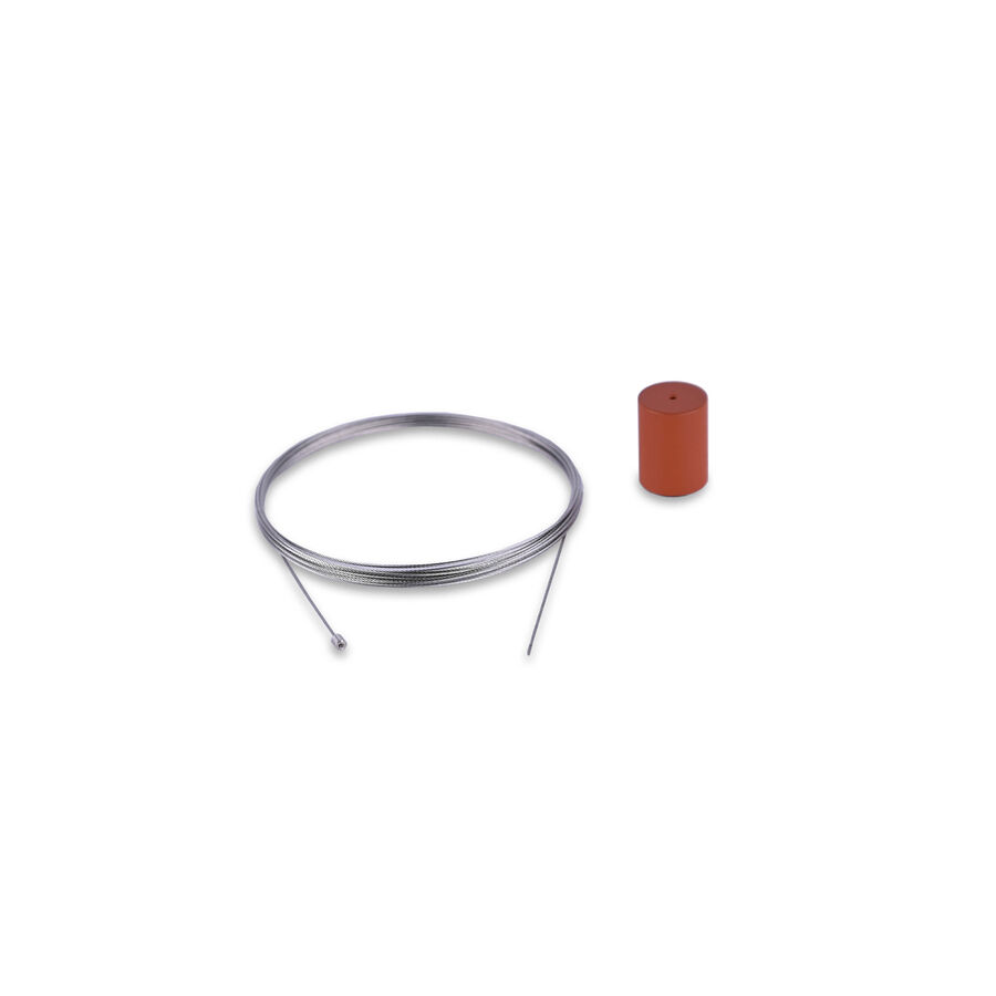 Pièce de rechange originale Flos Skynest Motion  Red ceiling rose and steel cable assembly