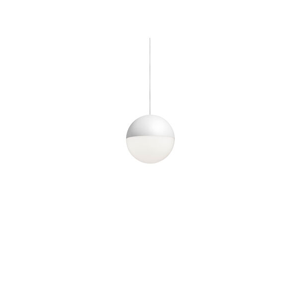Flos String Light - Sphere head - 22mt cable lamp, White Lamps
