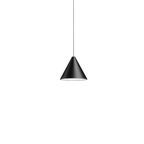 Flos String Light - Cone head - 22mt cable lamp, Black Lamps