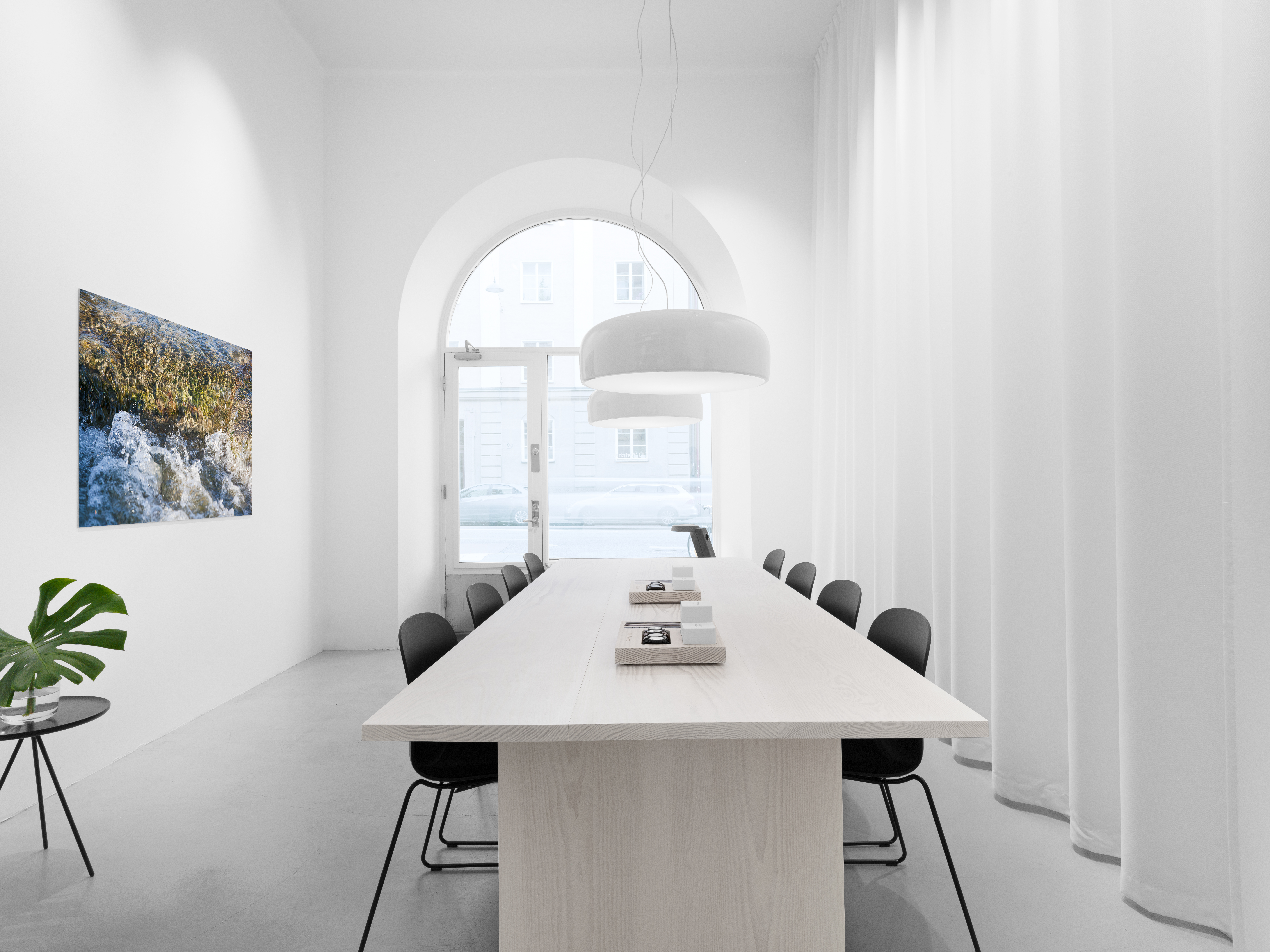 Lampe Flos Smithfield Suspension Pro, Lampes Blanches