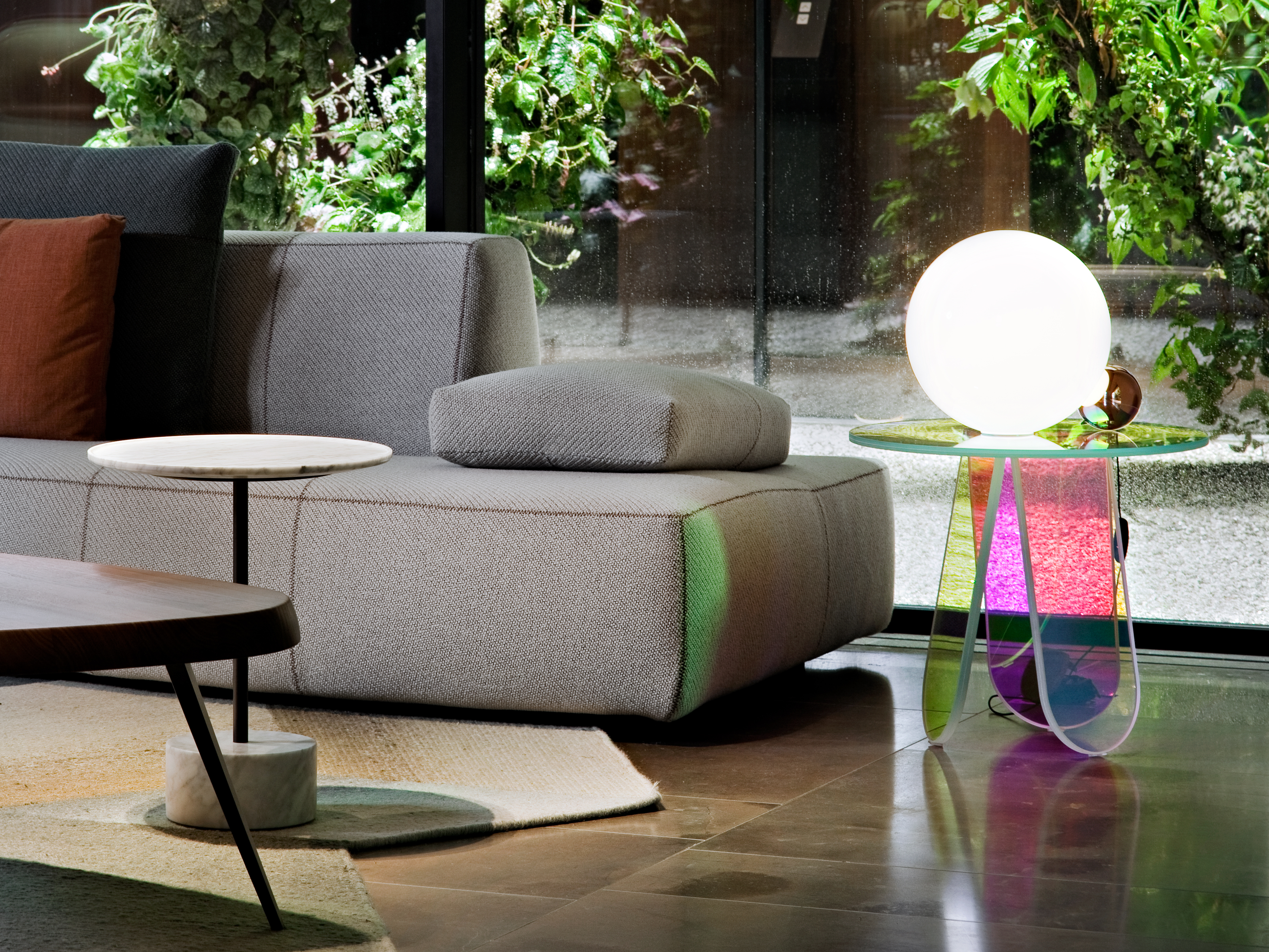 Flos Copycat lamp, Gold and Brass Lamps
