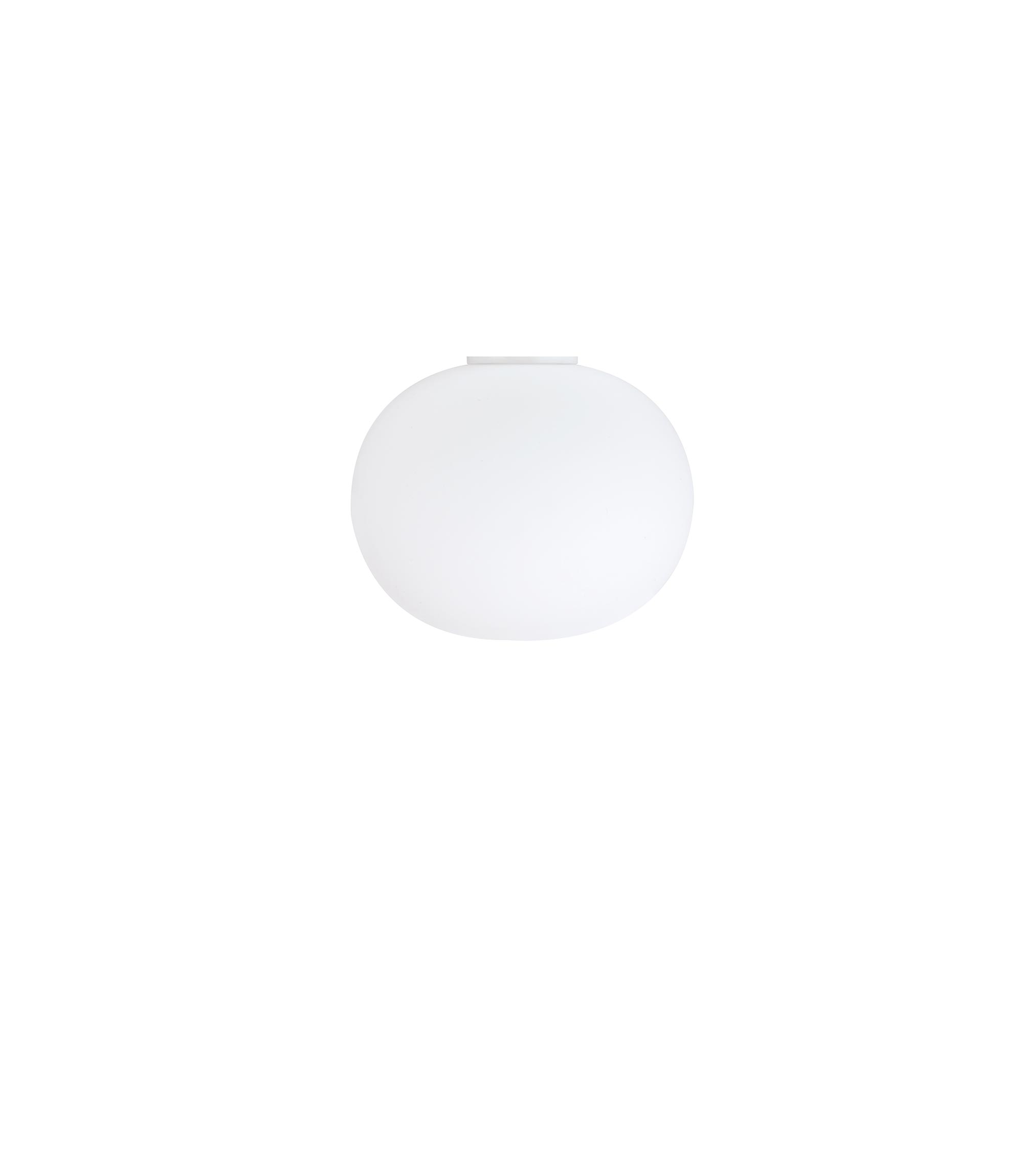Flos Glo-Ball Ceiling 1 lamp, White Lamps