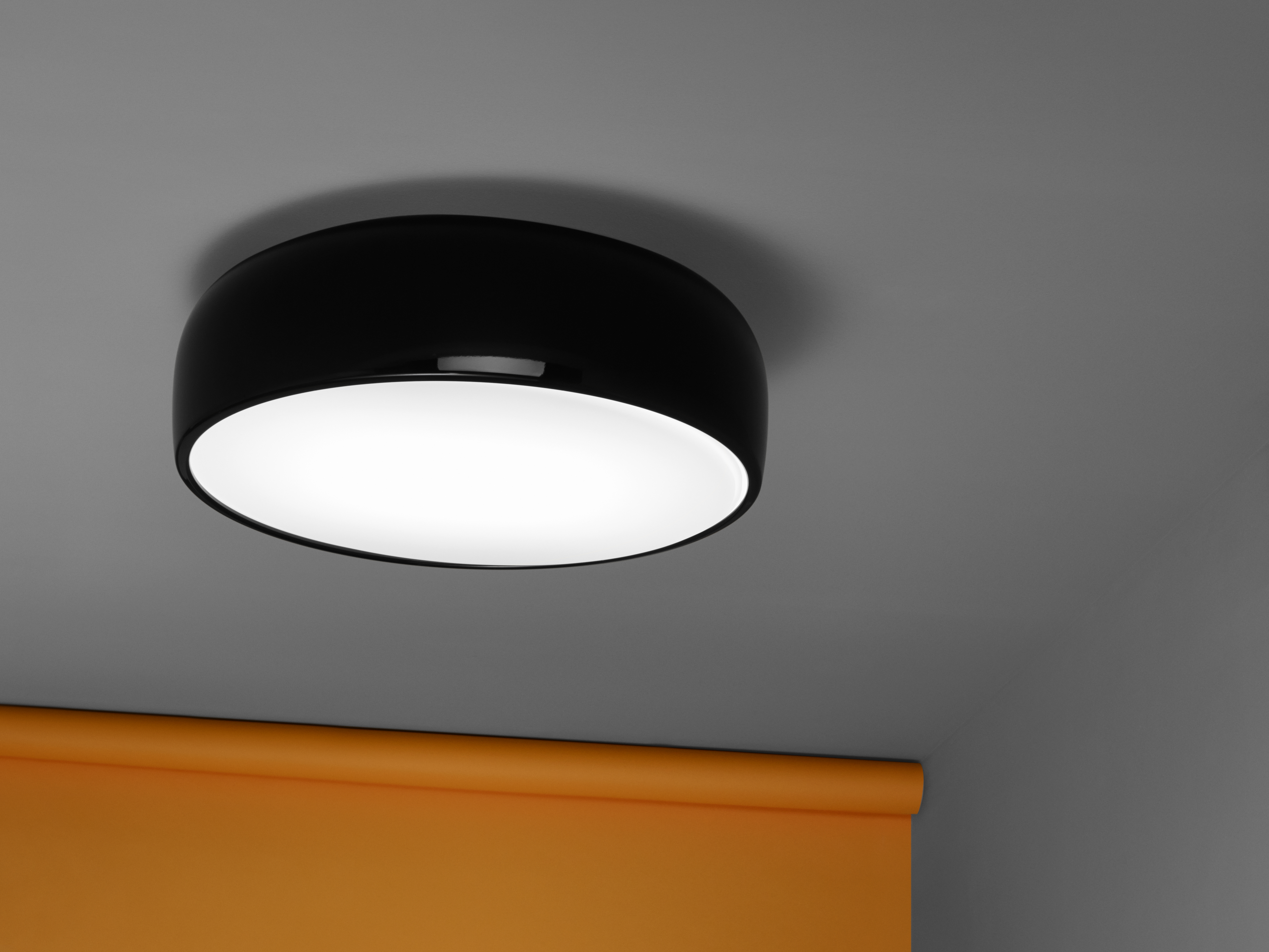 Flos Smithfield Ceiling Pro lamp, Black Lamps