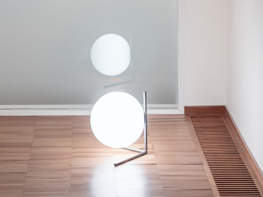 Flos IC Lights T2 lamp, Silver and Chrome Selection