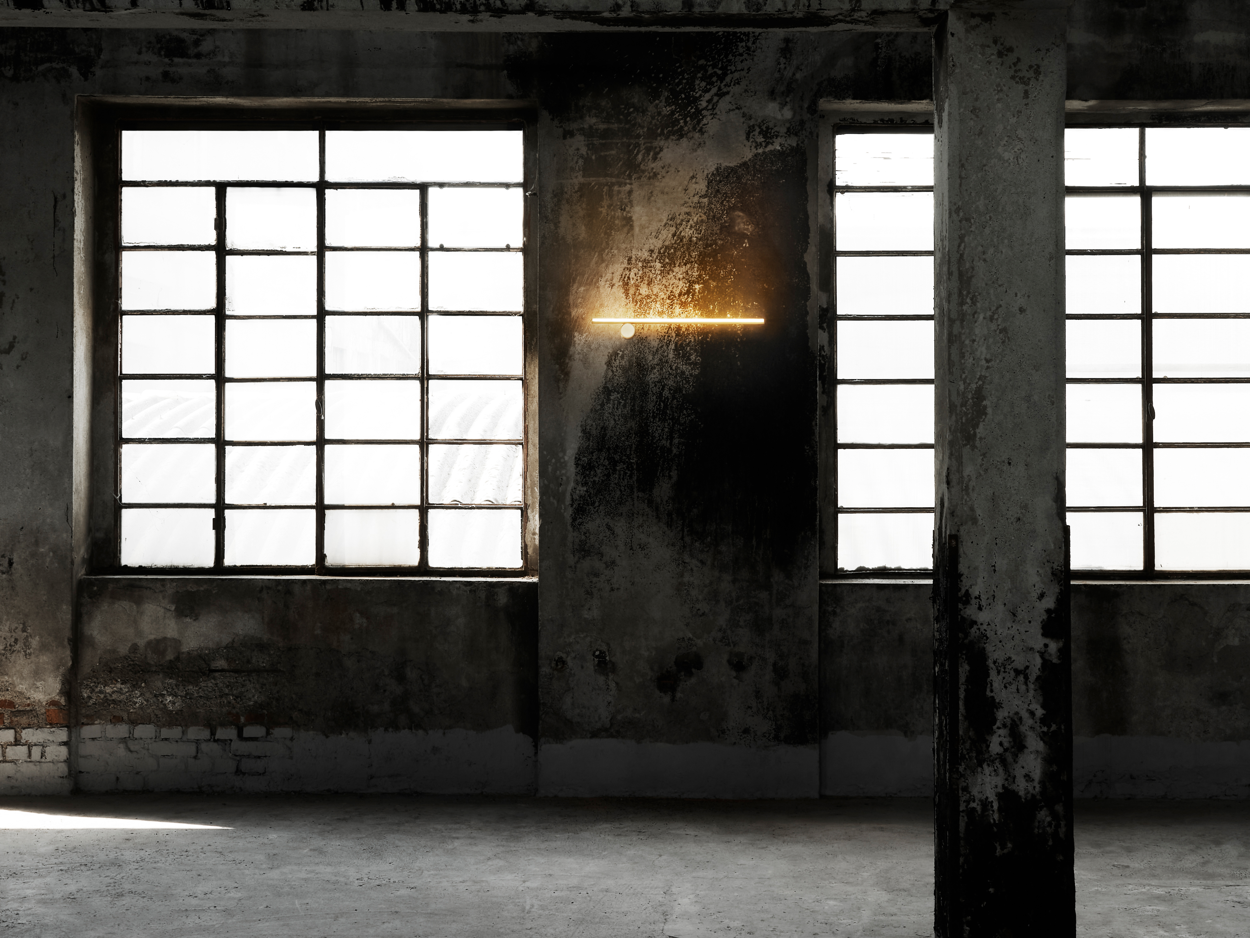 Flos Coordinates Wall 1 lamp, Gold and Brass Lamps