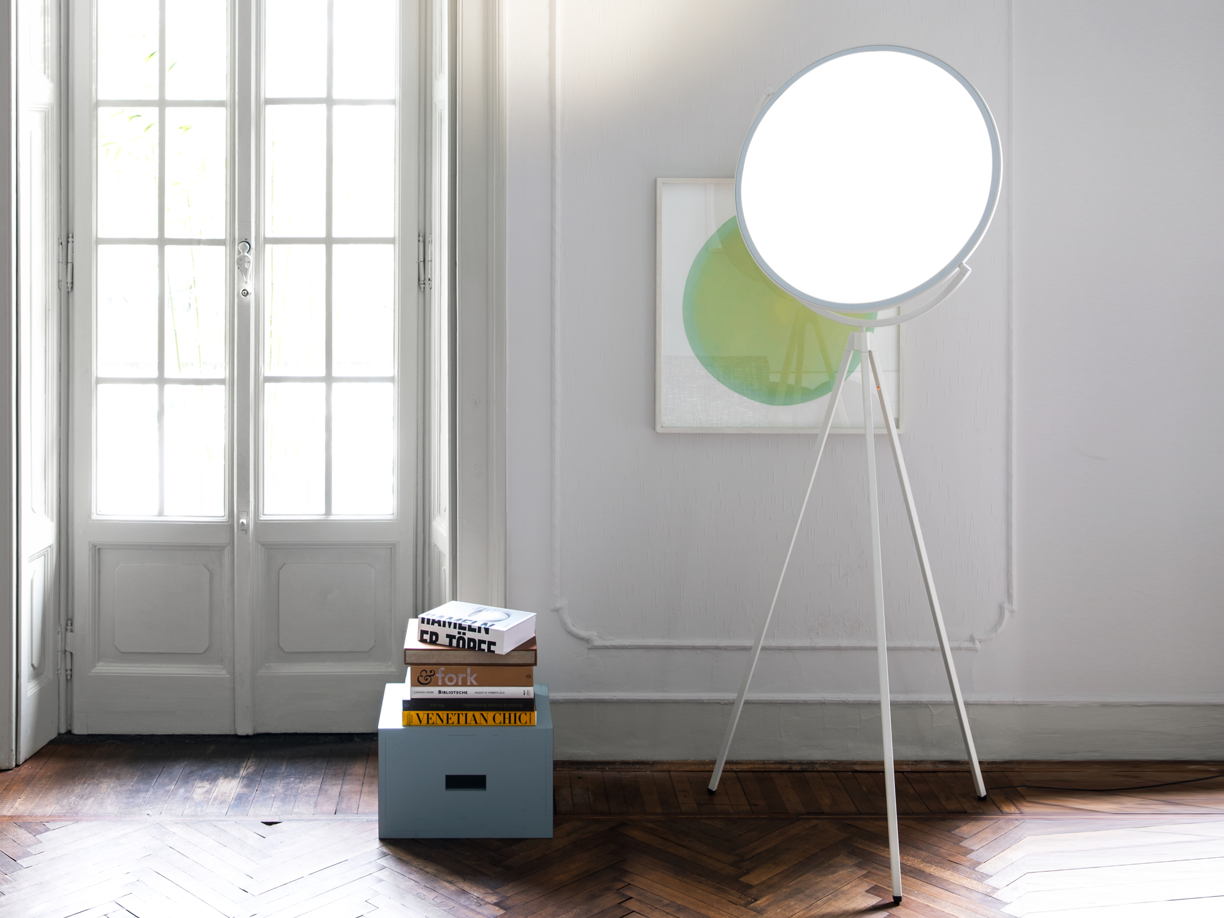 Flos Superloon lamp, White Lamps
