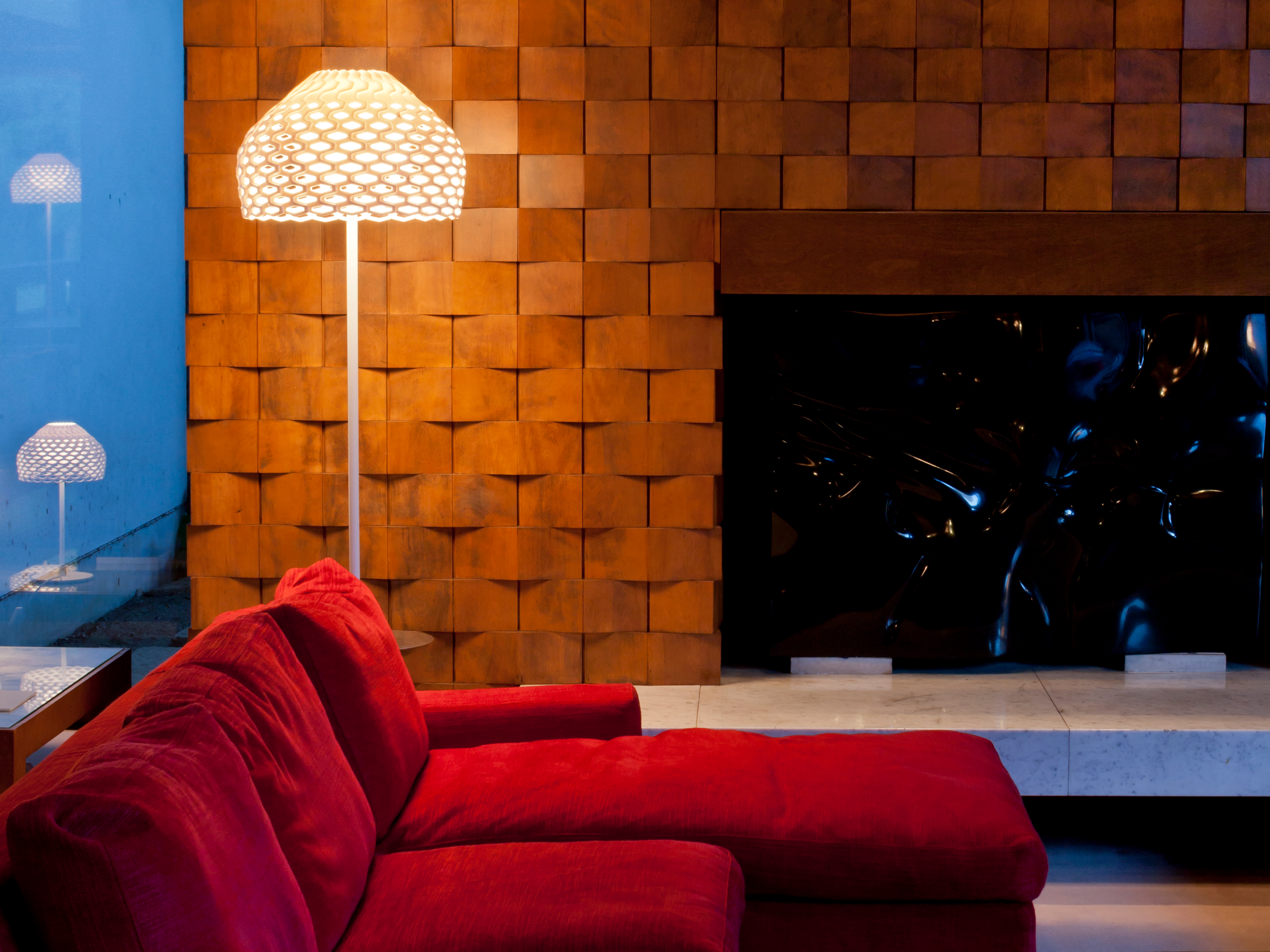 Flos Tatou Floor lamp, White Lamps