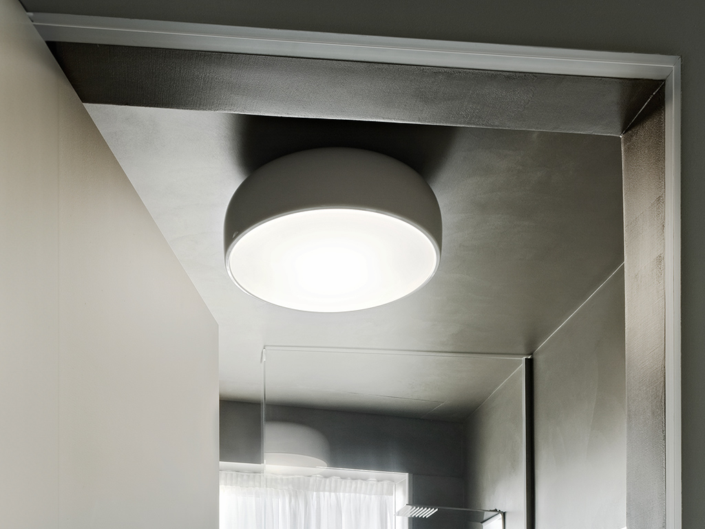 Flos Smithfield Ceiling Pro lamp, Black Lamps