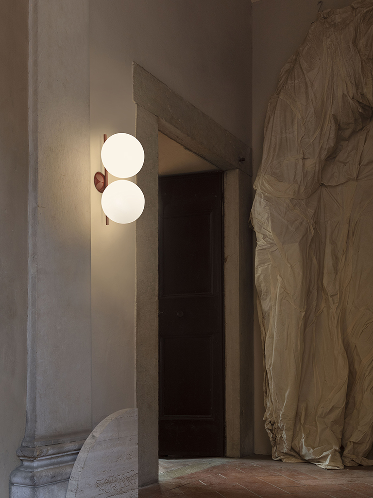 Flos IC Lights Ceiling/Wall Double lamp, Wall