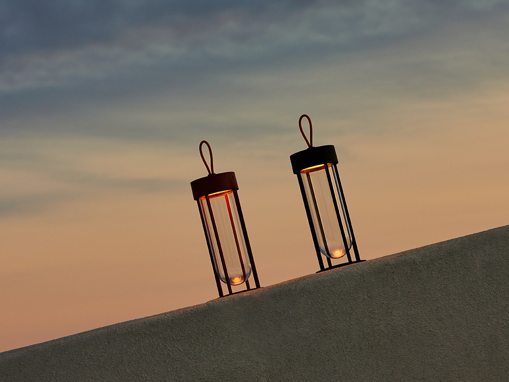 Flos In Vitro Unplugged lamp, In Vitro Unplugged Family