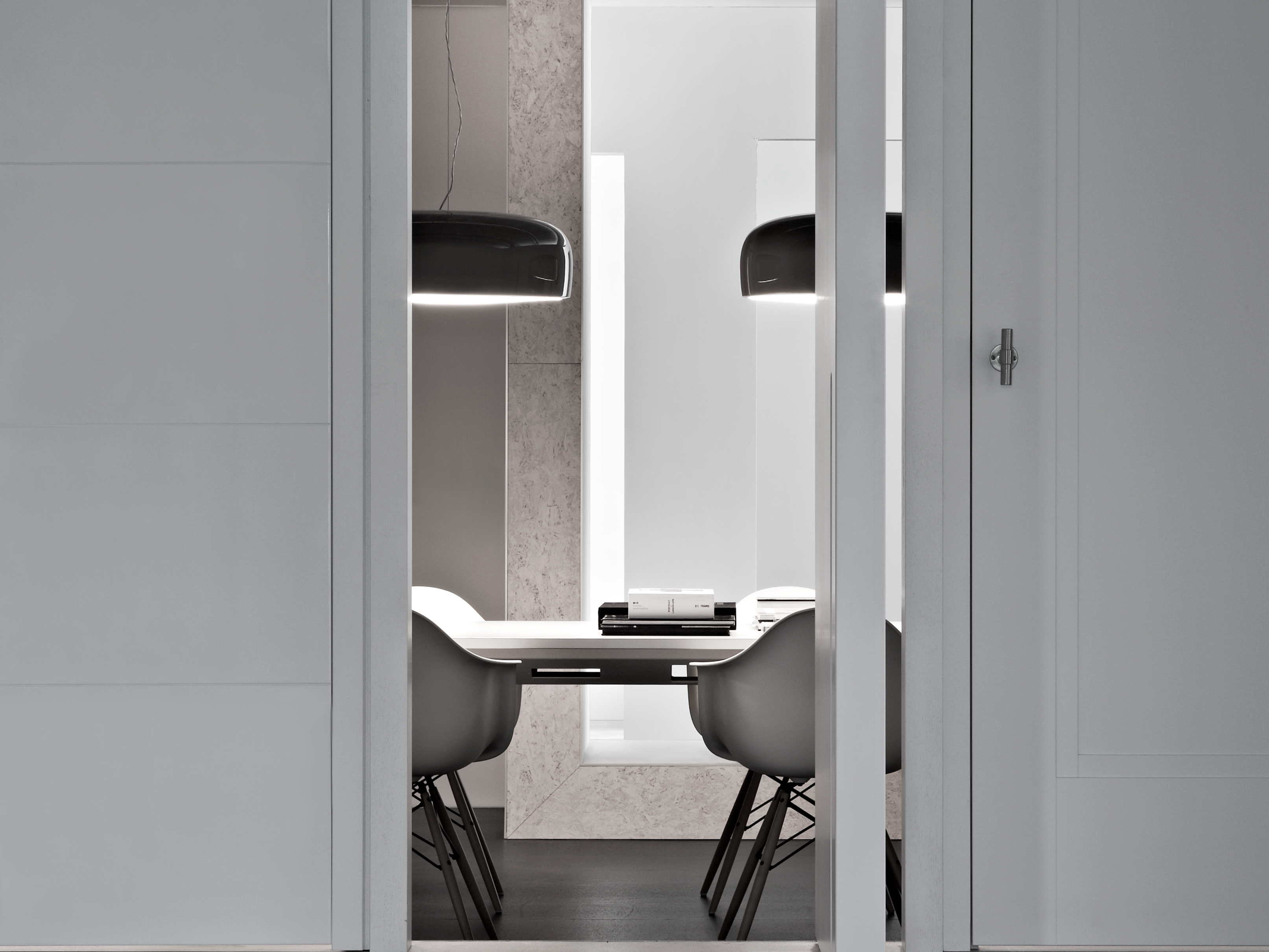 Lampe Flos Smithfield Suspension, Lampes noires