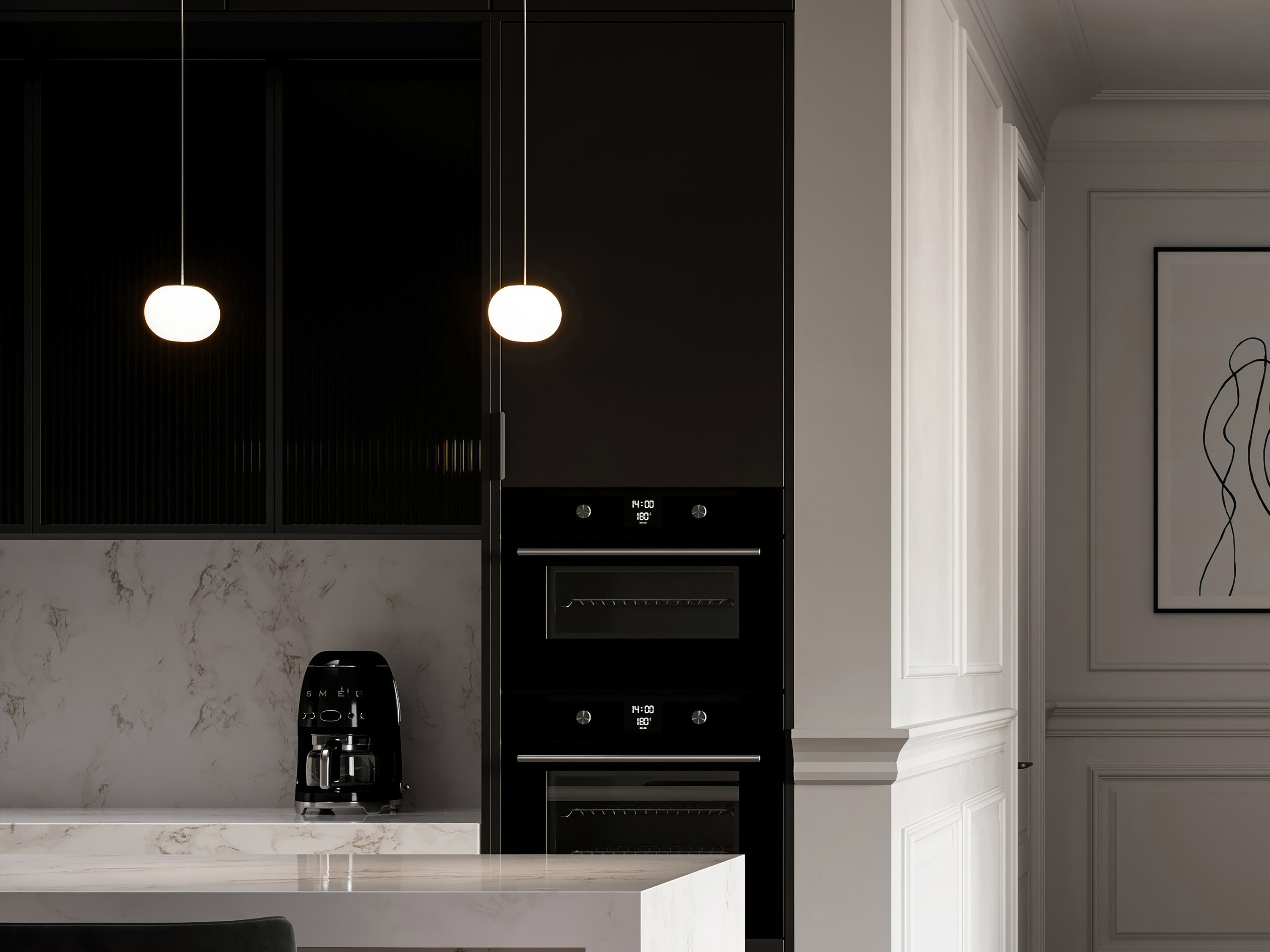 Flos Mini Glo-Ball Suspension lamp, Pendant