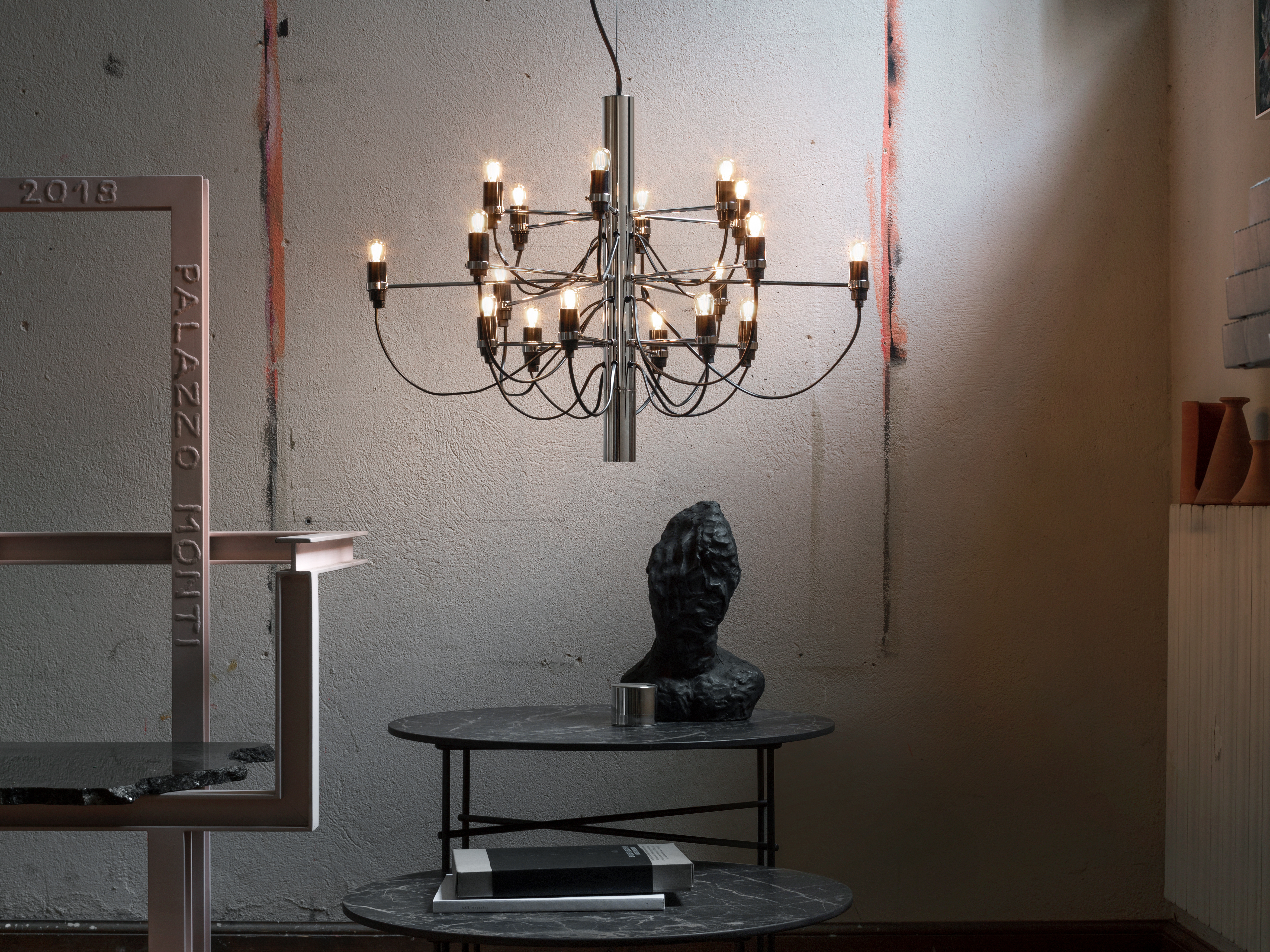 Flos 2097/18 lamp, Silver and Chrome Selection
